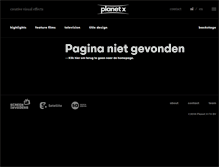 Tablet Screenshot of planetx.nl